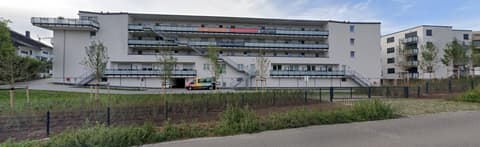 Ansicht des Wohnquartiers am Kurpark